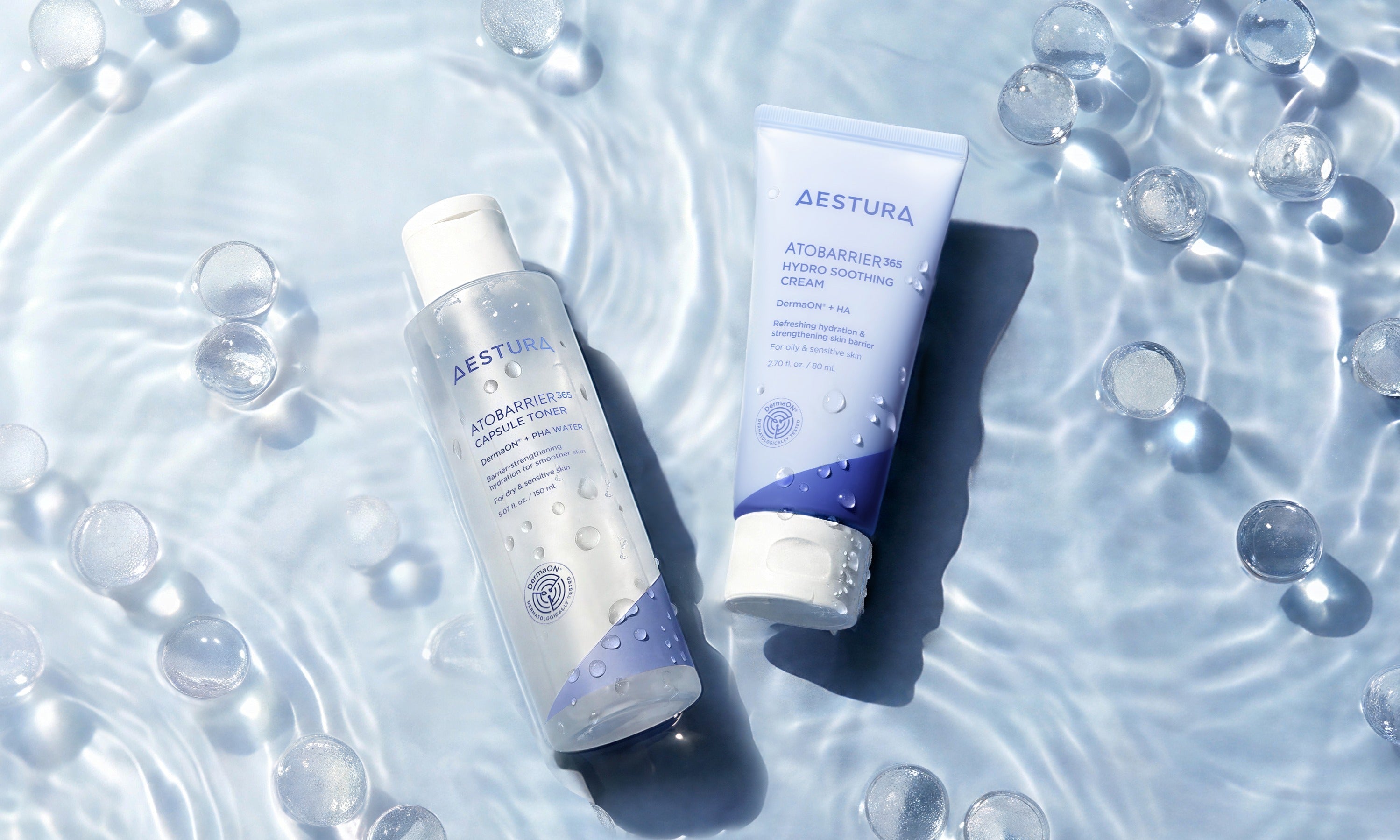 韓国NO.1*ダーマコスメブランド「AESTURA」[アトバリア365 カプセルトナー」 「アトバリア365 ハイドロスーディングクリーム」を 4月18日（土）より新発売